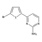 4-(5-bromothiophen-2-yl)pyrimidin-2-amine