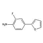 2-fluoro-4-(furan-2-yl)aniline