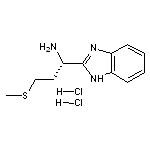 (1S)-1-(1H-1,3-benzodiazol-2-yl)-3-(methylsulfanyl)propan-1-amine dihydrochloride