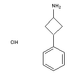 trans-3-phenylcyclobutan-1-amine hydrochloride