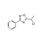 5-(1-chloroethyl)-3-phenyl-1,2,4-oxadiazole