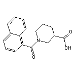 1-(1-naphthoyl)piperidine-3-carboxylic acid