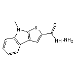 8-methyl-8H-thieno[2,3-b]indole-2-carbohydrazide