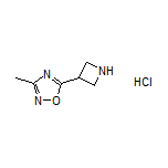 5-(azetidin-3-yl)-3-methyl-1,2,4-oxadiazole hydrochloride