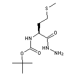 tert-butyl N-[(1S)-1-(hydrazinecarbonyl)-3-(methylsulfanyl)propyl]carbamate