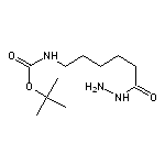 tert-butyl N-[5-(hydrazinecarbonyl)pentyl]carbamate