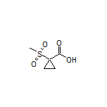 1-(Methylsulfonyl)cyclopropanecarboxylic Acid