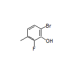 6-bromo-2-fluoro-3-methylphenol