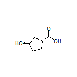 (1R,3R)-3-Hydroxycyclopentanecarboxylic Acid