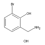 2-(aminomethyl)-6-bromophenol hydrochloride