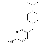 5-{[4-(propan-2-yl)piperazin-1-yl]methyl}pyridin-2-amine