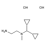 (2-aminoethyl)(dicyclopropylmethyl)methylamine dihydrochloride