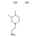 2-(3,4-dimethylpiperidin-1-yl)ethan-1-amine dihydrochloride