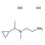 (2-aminoethyl)(1-cyclopropylethyl)methylamine dihydrochloride