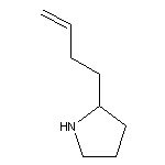 2-(but-3-en-1-yl)pyrrolidine