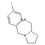 {1-[(4-iodophenyl)methyl]pyrrolidin-2-yl}methanamine