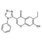 6-ethyl-7-hydroxy-3-(4-phenyl-4H-1,2,4-triazol-3-yl)-4H-chromen-4-one