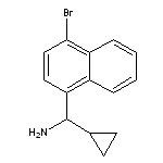 (4-bromonaphthalen-1-yl)(cyclopropyl)methanamine