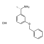 (1S)-1-[3-(benzyloxy)phenyl]ethan-1-amine hydrochloride