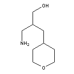 3-amino-2-(oxan-4-ylmethyl)propan-1-ol