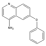 6-phenoxyquinolin-4-amine