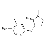 3-(4-amino-3-methylphenoxy)-1-methylpyrrolidin-2-one