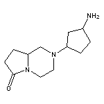 2-(3-aminocyclopentyl)-octahydropyrrolo[1,2-a]piperazin-6-one