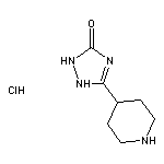 5-(piperidin-4-yl)-2,3-dihydro-1H-1,2,4-triazol-3-one hydrochloride