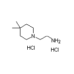 2-(4,4-Dimethylpiperidin-1-yl)ethanamine Dihydrochloride