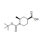 (2S,4S)-1-Boc-2-methylpiperidine-4-carboxylic Acid