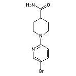 1-(5-bromopyridin-2-yl)piperidine-4-carboxamide