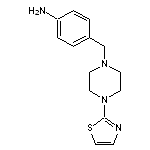 4-{[4-(1,3-thiazol-2-yl)piperazin-1-yl]methyl}aniline