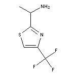 1-[4-(Trifluoromethyl)-2-thiazolyl]ethanamine