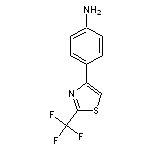 4-[2-(trifluoromethyl)-1,3-thiazol-4-yl]aniline