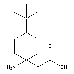 2-(1-amino-4-tert-butylcyclohexyl)acetic acid