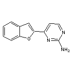 4-(1-benzofuran-2-yl)pyrimidin-2-amine