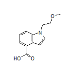 1-(2-Methoxyethyl)-1H-indole-4-carboxylic Acid