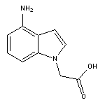 2-(4-amino-1H-indol-1-yl)acetic acid