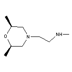 {2-[cis-2,6-dimethylmorpholin-4-yl]ethyl}(methyl)amine