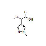 2-Methoxy-2-(1-methyl-4-pyrazolyl)acetic Acid