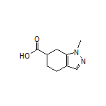 1-Methyl-4,5,6,7-tetrahydroindazole-6-carboxylic Acid