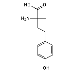 2-amino-4-(4-hydroxyphenyl)-2-methylbutanoic acid