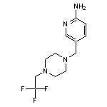 5-{[4-(2,2,2-trifluoroethyl)piperazin-1-yl]methyl}pyridin-2-amine