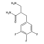 3-amino-2-[(3,4,5-trifluorophenyl)methyl]propanamide