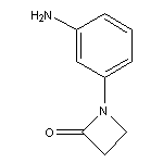 1-(3-aminophenyl)azetidin-2-one