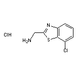 (7-chloro-1,3-benzothiazol-2-yl)methanamine hydrochloride