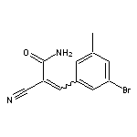 3-(3-bromo-5-methylphenyl)-2-cyanoprop-2-enamide