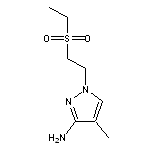 1-[2-(ethanesulfonyl)ethyl]-4-methyl-1H-pyrazol-3-amine