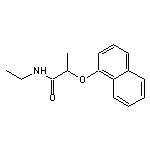 N-ethyl-2-(naphthalen-1-yloxy)propanamide