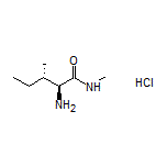 (2S,3S)-2-Amino-N,3-dimethylpentanamide Hydrochloride